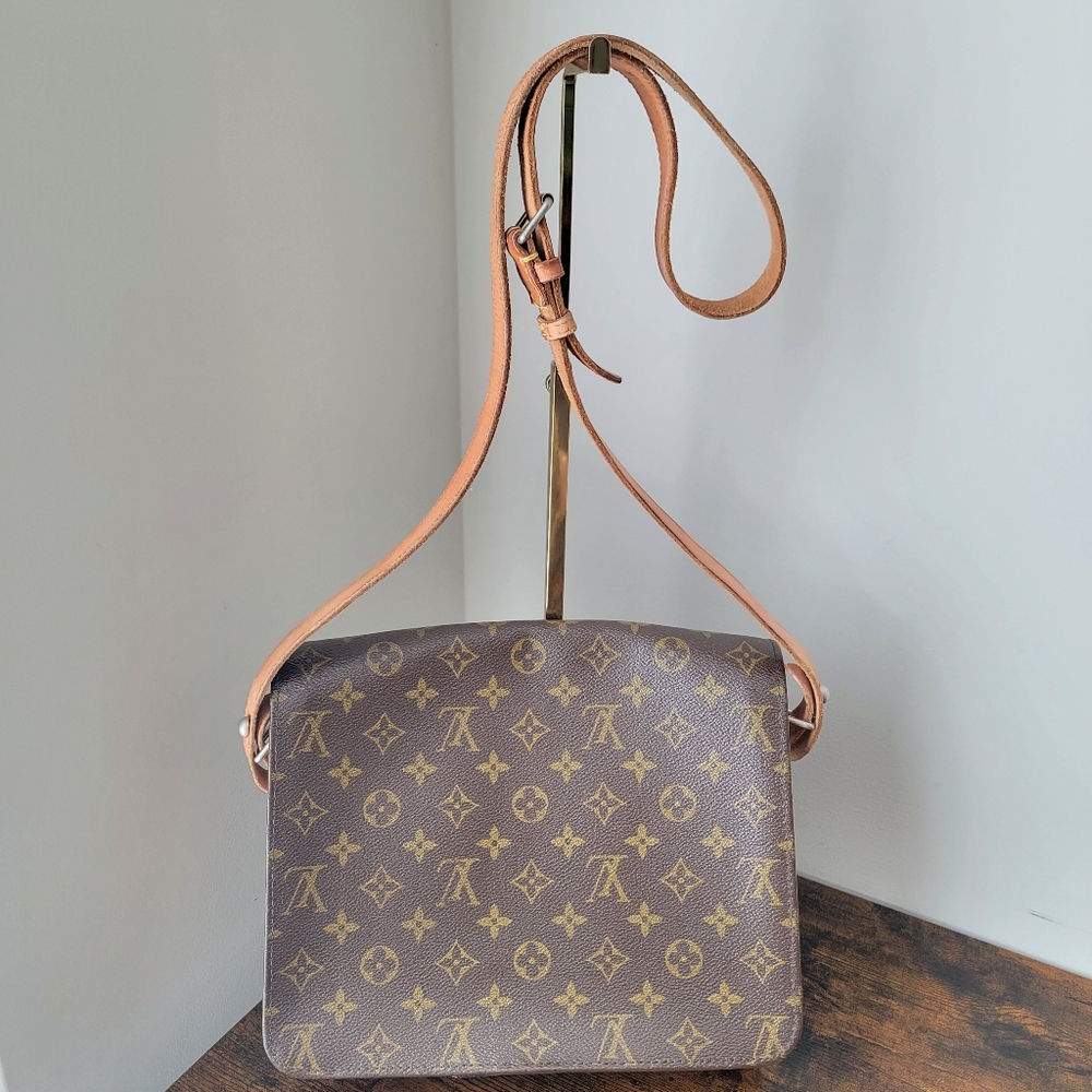 Xmas Sale🎄 Authentic Louis Vuitton Cartouchiere GM Crossbody Bag - Picture 5 of 17